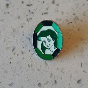 Official Disney Little Mermaid Princess Ariel Gem Portrait Character Pin